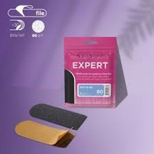 Staleks Disposable Pedi File Pads 80grit Black